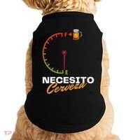 Mexican Beer Necesito Cerveza Cool Funny Sayings Beer Lover Doggie Tank thumb 0