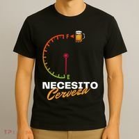 Mexican Beer Necesito Cerveza Cool Funny Sayings Beer Lover T-Shirt thumb 3