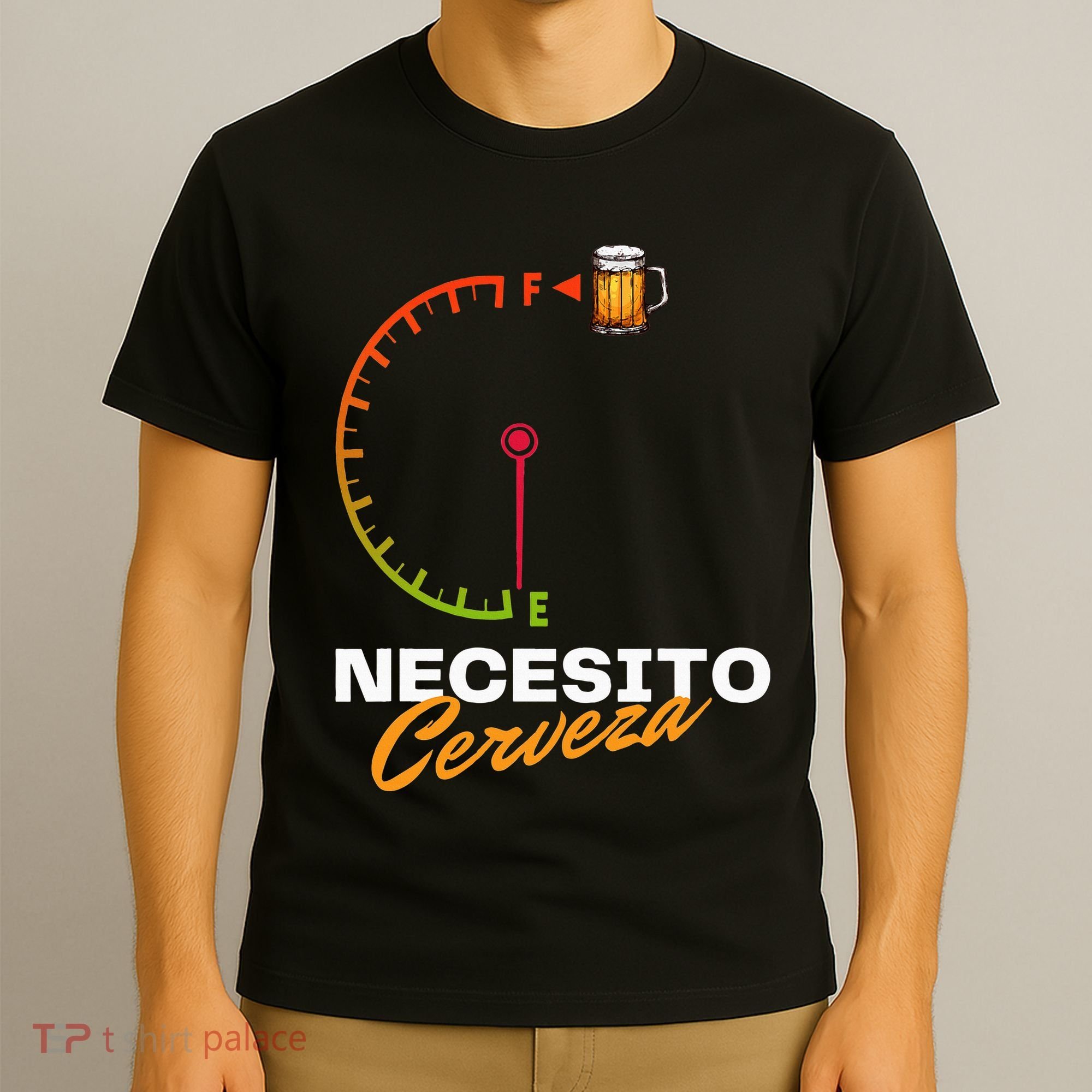 Mexican Beer Necesito Cerveza Cool Funny Sayings Beer Lover T-Shirt