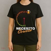Mexican Beer Necesito Cerveza Cool Funny Sayings Beer Lover T-Shirt thumb 4
