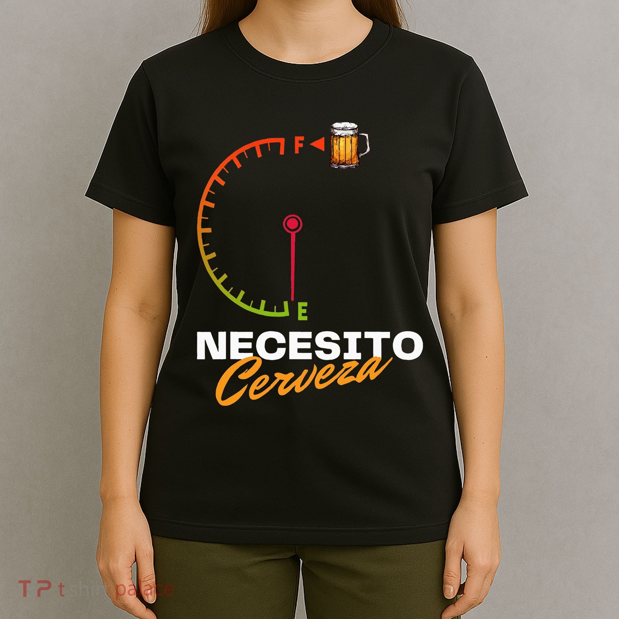 Mexican Beer Necesito Cerveza Cool Funny Sayings Beer Lover T-Shirt