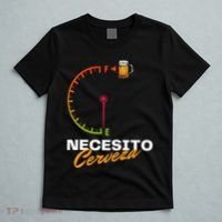 Mexican Beer Necesito Cerveza Cool Funny Sayings Beer Lover T-Shirt thumb 5