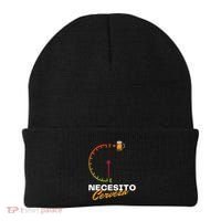 Mexican Beer Necesito Cerveza Cool Funny Sayings Beer Lover Beanie thumb 0