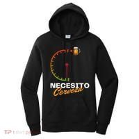 Mexican Beer Necesito Cerveza Cool Funny Sayings Beer Lover Women's Hoodie thumb 0