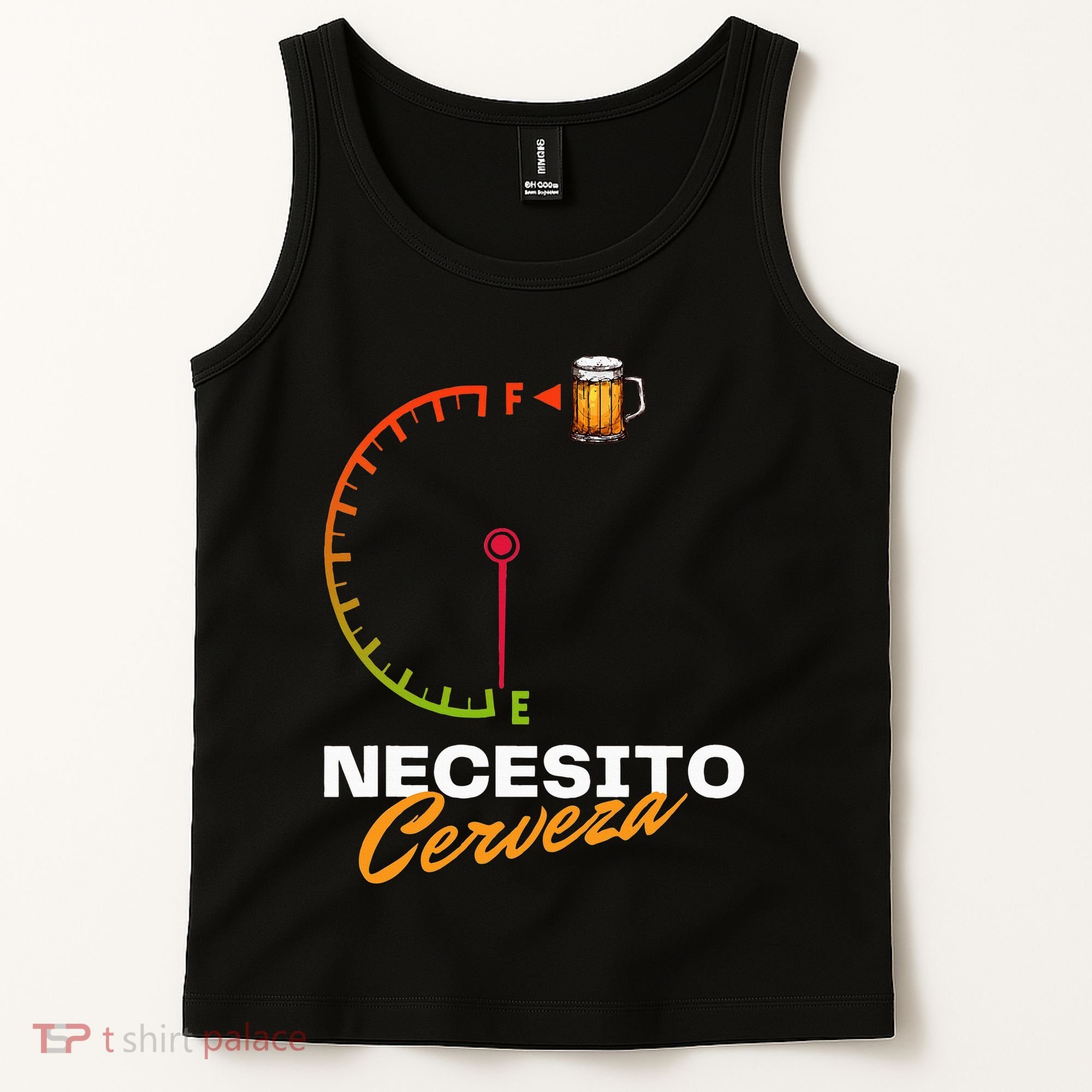Mexican Beer Necesito Cerveza Cool Funny Sayings Beer Lover Tank Top