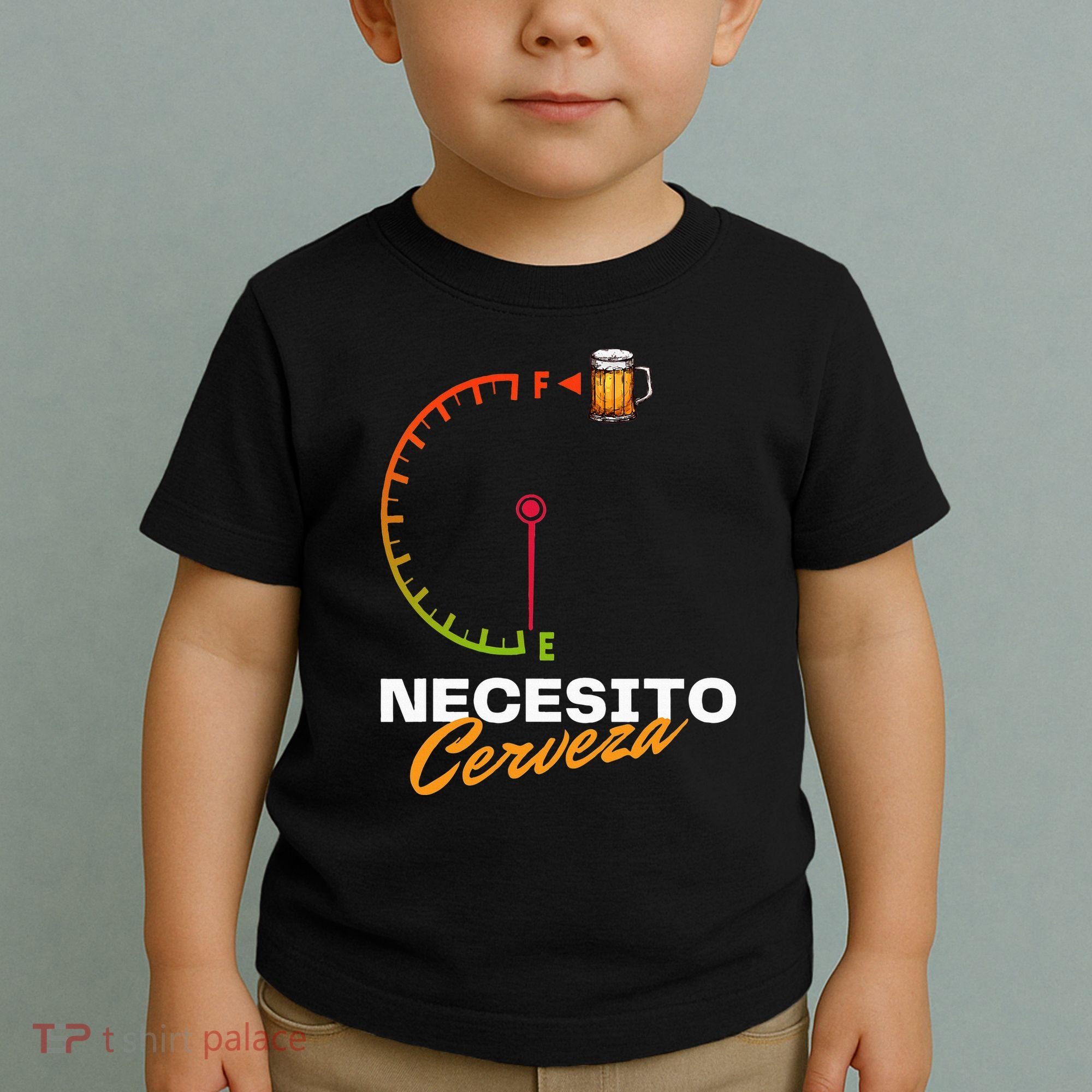 Mexican Beer Necesito Cerveza Cool Funny Sayings Beer Lover Toddler T-Shirt