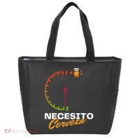 Mexican Beer Necesito Cerveza Cool Funny Sayings Beer Lover Tote Bag thumb 0