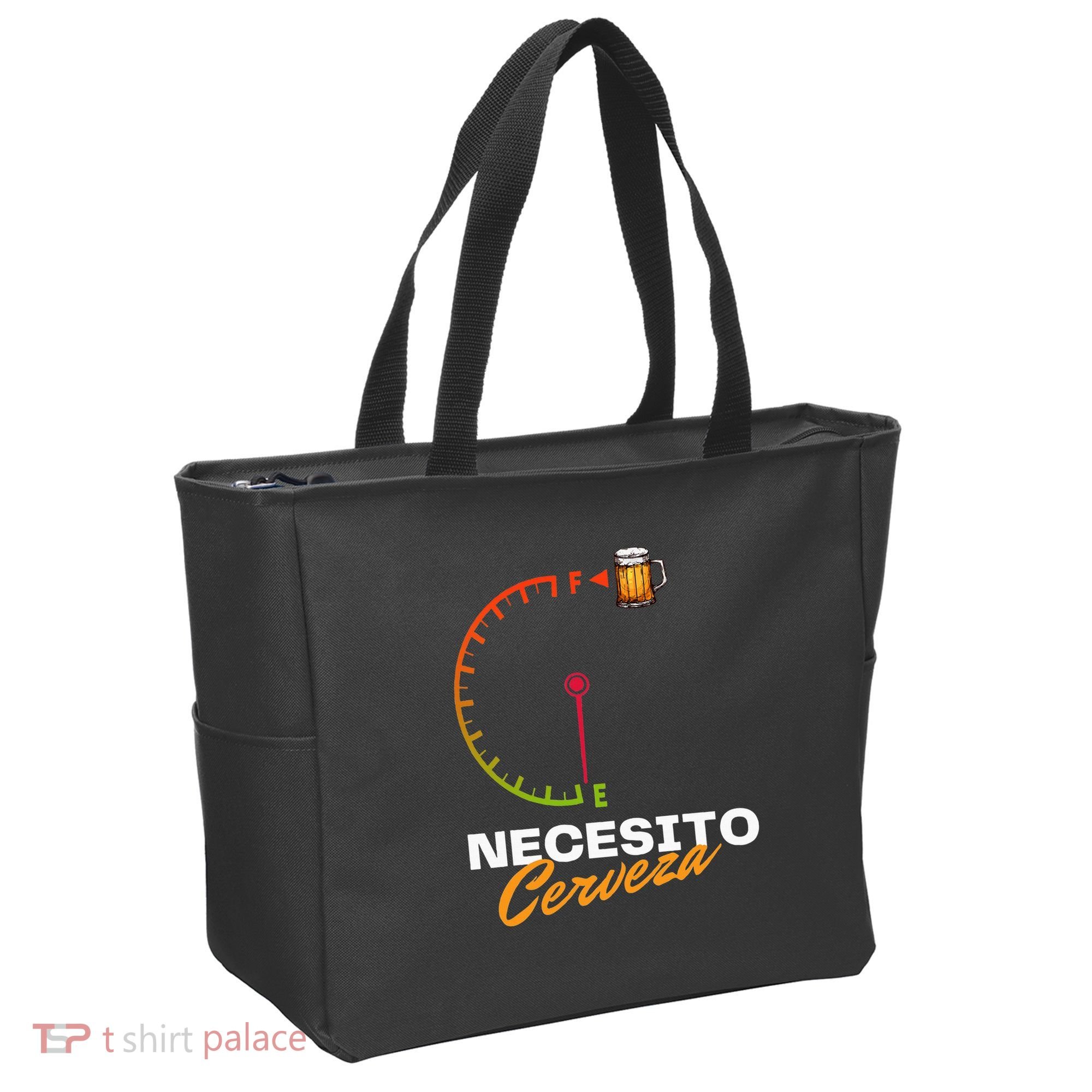 Mexican Beer Necesito Cerveza Cool Funny Sayings Beer Lover Tote Bag