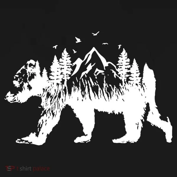 Mountain Bear Nature Doggie Tank