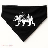 Mountain Bear Nature USA-Made Doggie Bandana thumb 0
