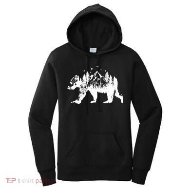Mountain Bear Nature Women's Hoodie