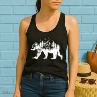 Mountain Bear Nature Women's Tank Top thumb 2