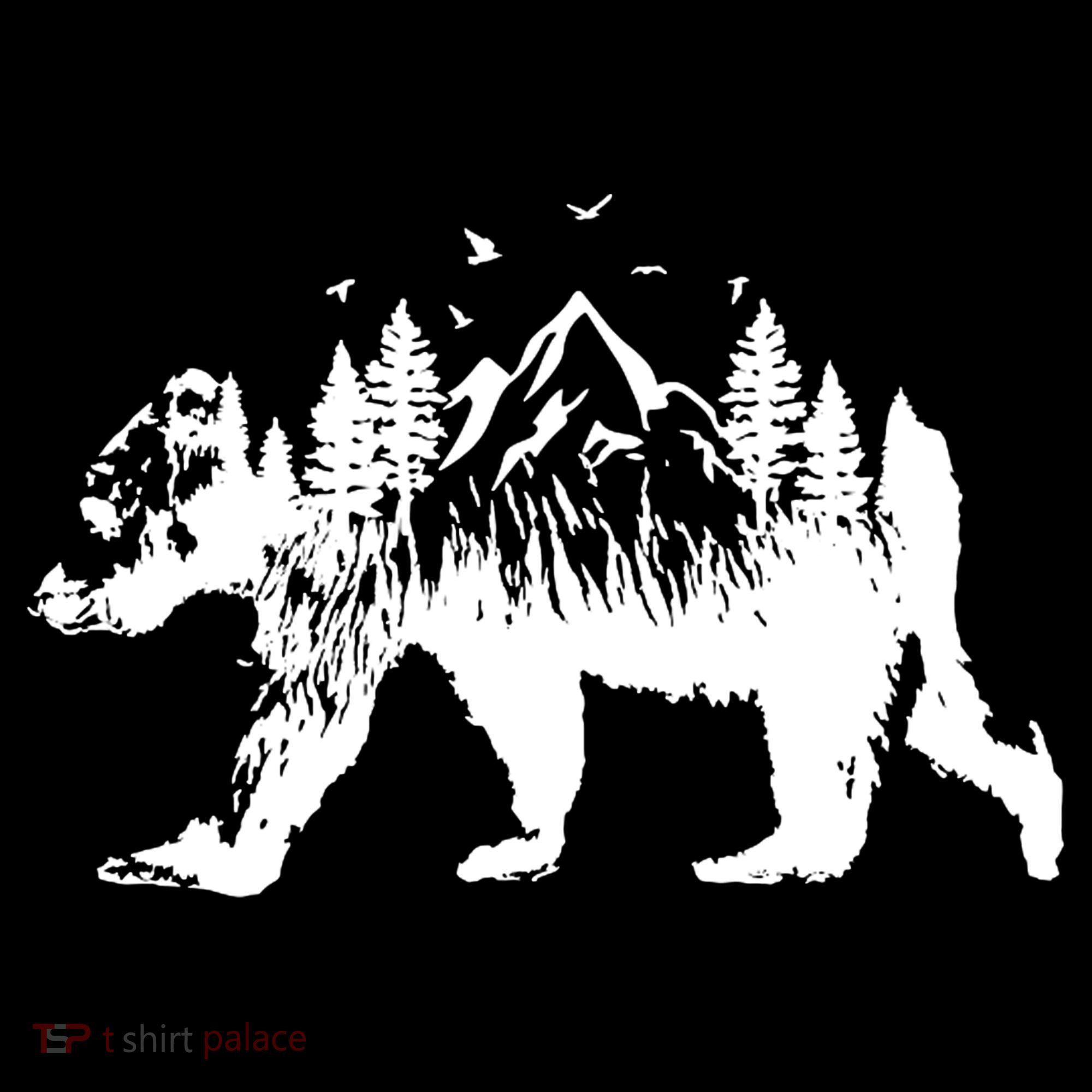 Mountain Bear Nature Women's Tank Top