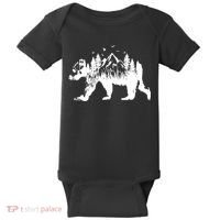Mountain Bear Nature Baby Bodysuit thumb 0