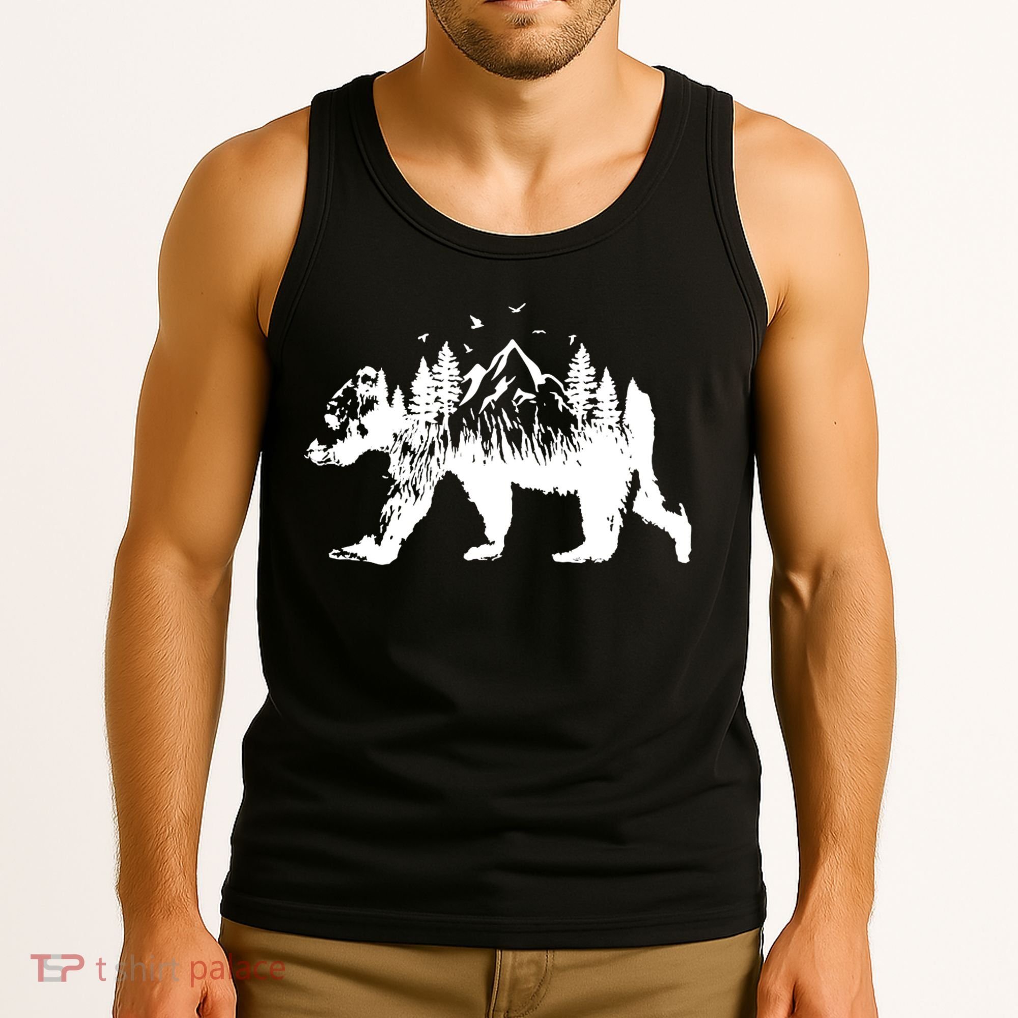Mountain Bear Nature Tank Top