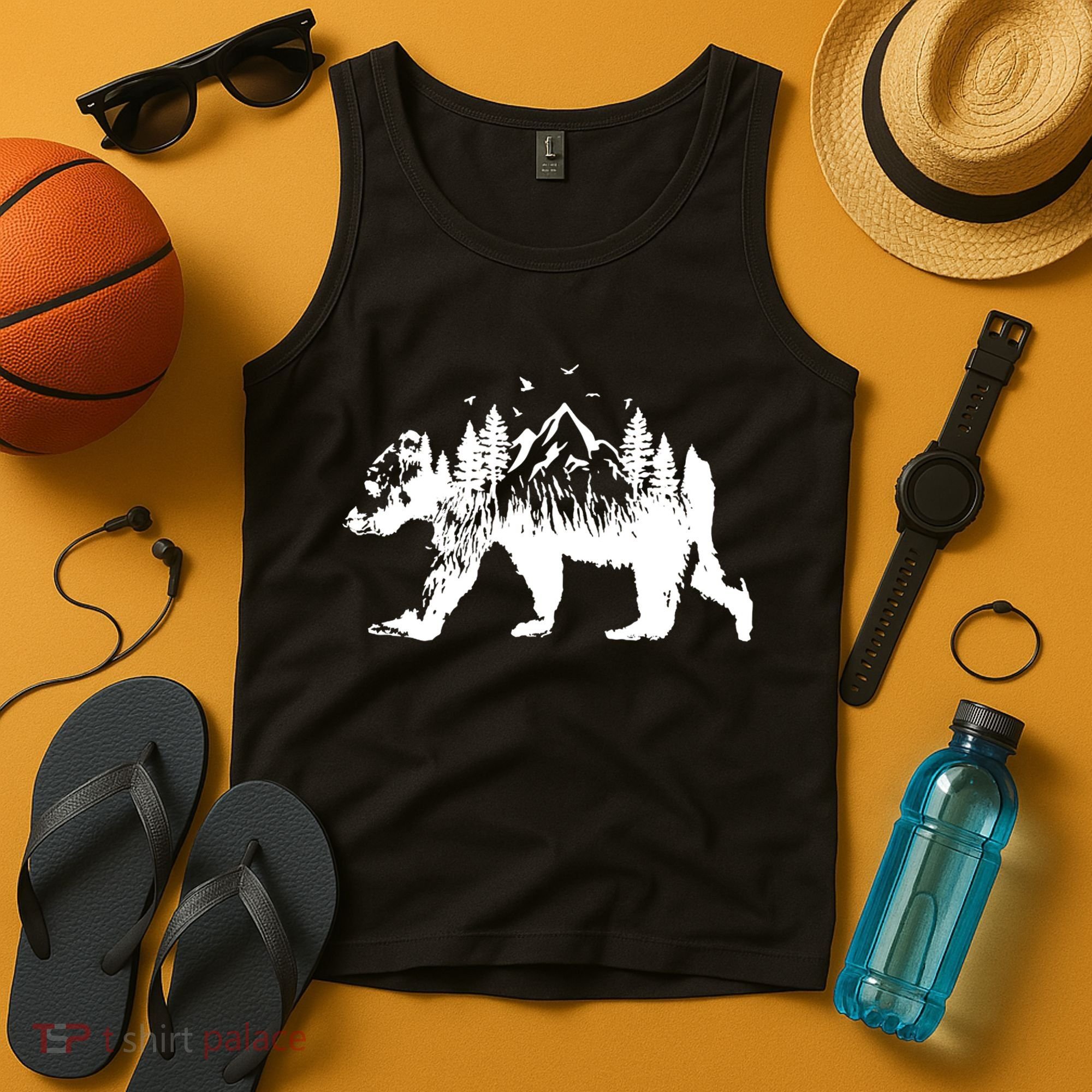 Mountain Bear Nature Tank Top