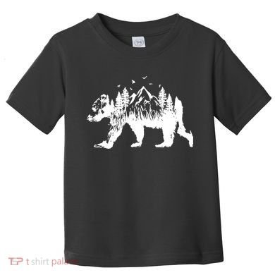 Mountain Bear Nature Toddler T-Shirt
