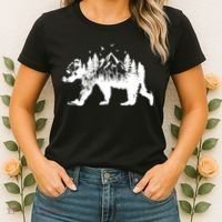 Mountain Bear Nature Women's T-Shirt thumb 2