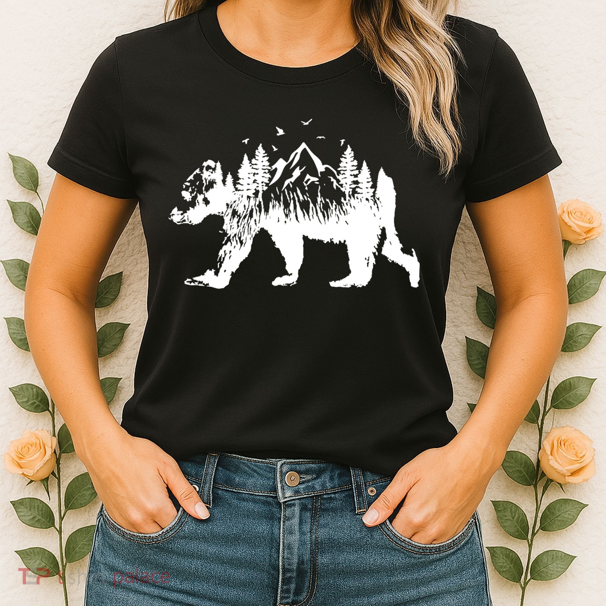Mountain Bear Nature Women's T-Shirt
