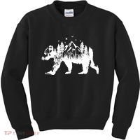 Mountain Bear Nature Kids Sweatshirt thumb 0