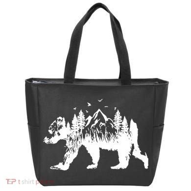 Mountain Bear Nature Tote Bag