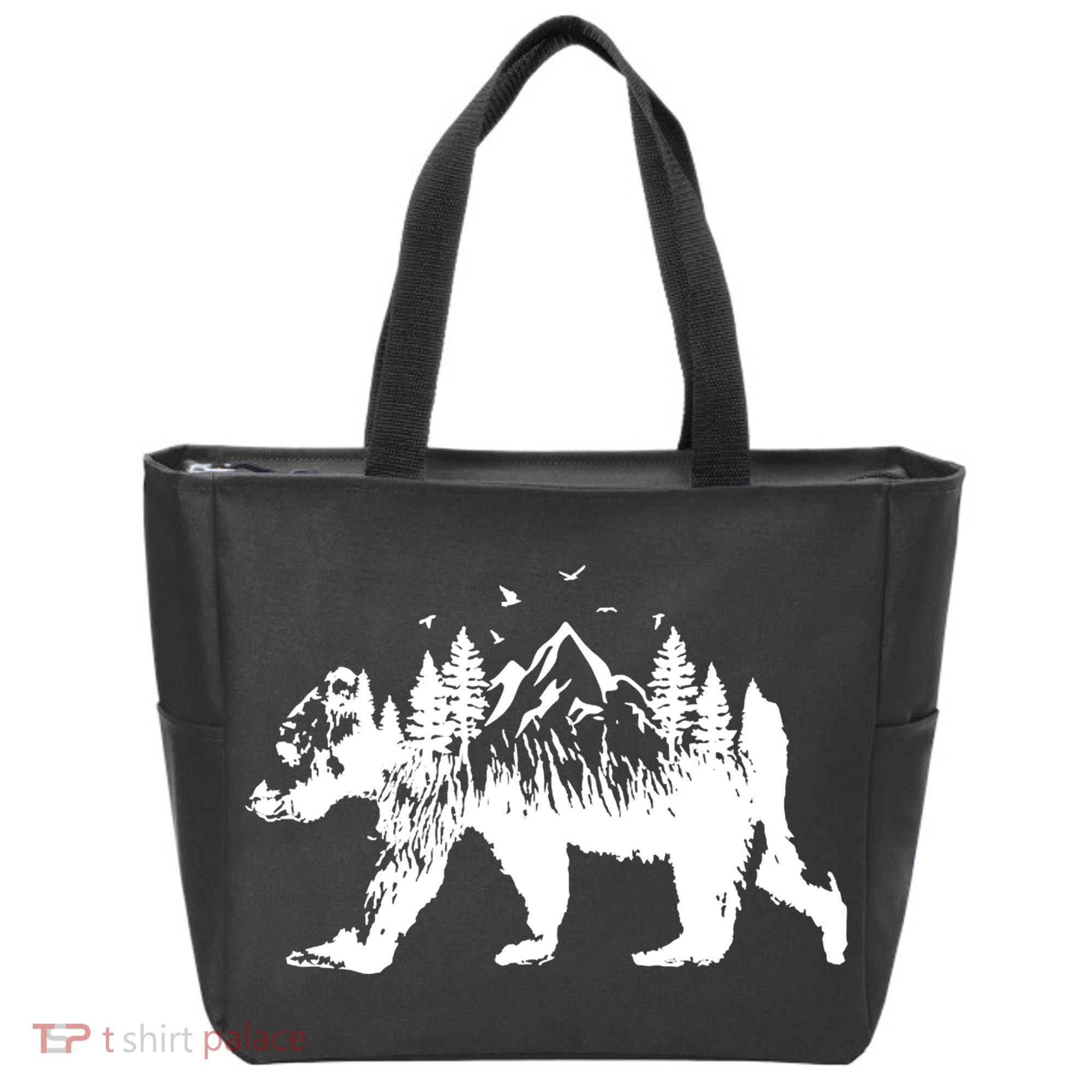 Mountain Bear Nature Tote Bag