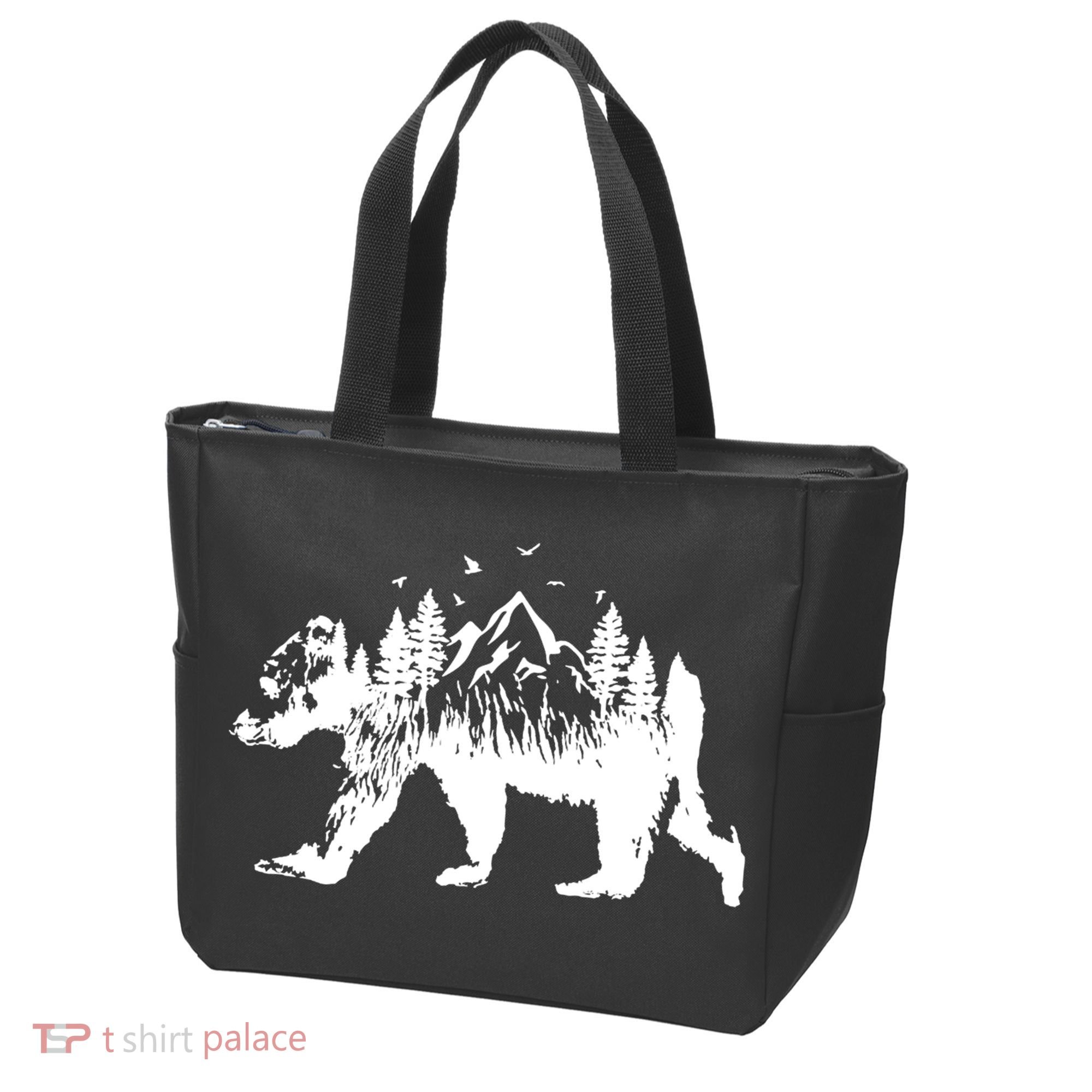 Mountain Bear Nature Tote Bag