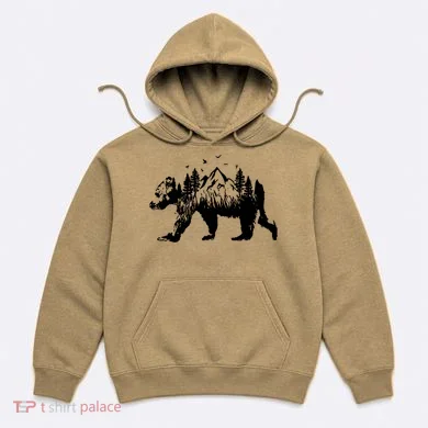 Mountain Bear Nature Hoodie