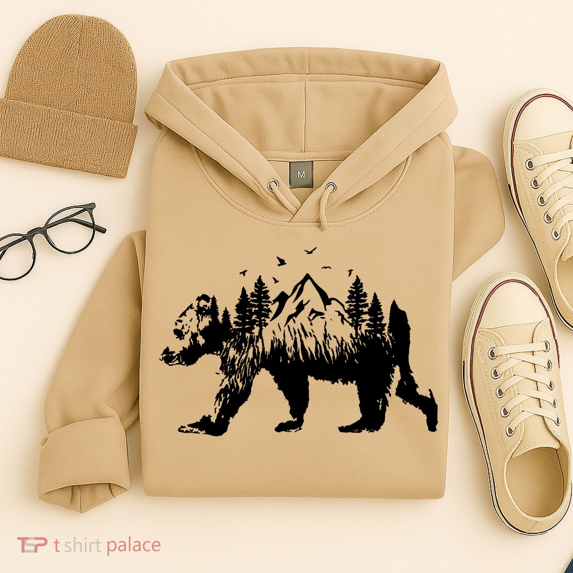 Mountain Bear Nature Hoodie