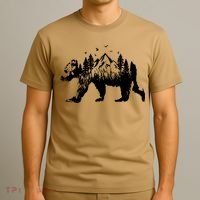 Mountain Bear Nature T-Shirt thumb 3