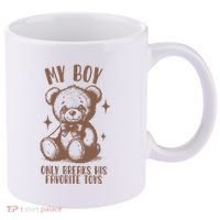 My Boy Only Breaks His Favorite Toys Ttpd 11oz C Handle Ceramic Mug thumb 0