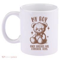 My Boy Only Breaks His Favorite Toys Ttpd 11oz C Handle Ceramic Mug thumb 2