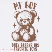 My Boy Only Breaks His Favorite Toys Ttpd Women's Hoodie thumb 2