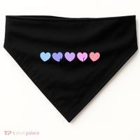 Mountain Bike Or Mountain Biking Lover Heart Mom Meaningful Gift USA-Made Doggie Bandana thumb 0