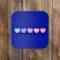 Mountain Bike Or Mountain Biking Lover Heart Mom Meaningful Gift Coaster thumb 0