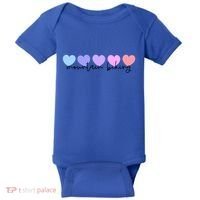 Mountain Bike Or Mountain Biking Lover Heart Mom Meaningful Gift Baby Bodysuit thumb 0
