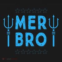 Merbro Brother Of A Mermaid Birthday Swimming T-Shirt thumb 7