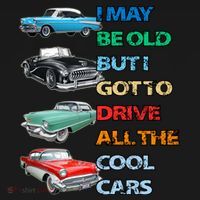 May Be Old But Got To Drive All The Cool Cars Apron thumb 3