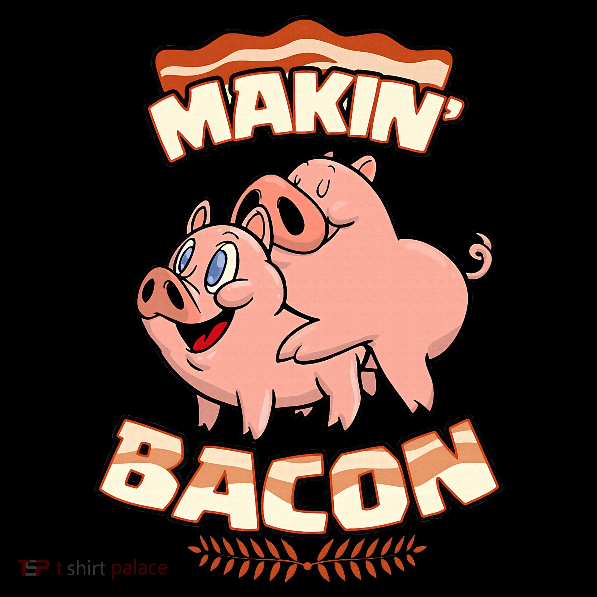 Makin Bacon Pig Funny Meatatarian Coffee Mug
