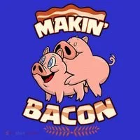 Makin Bacon Pig Funny Meatatarian Apron thumb 3