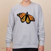 Monarch Butterfly Pocket By Milkweed Mavens Nature Women's Sweatshirt thumb 0
