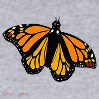 Monarch Butterfly Pocket By Milkweed Mavens Nature Women's Sweatshirt thumb 2