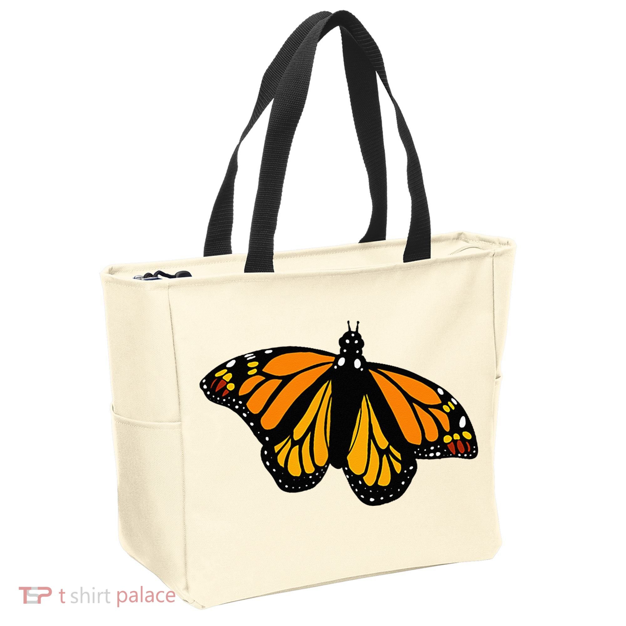 Monarch Butterfly Pocket By Milkweed Mavens Nature Tote Bag