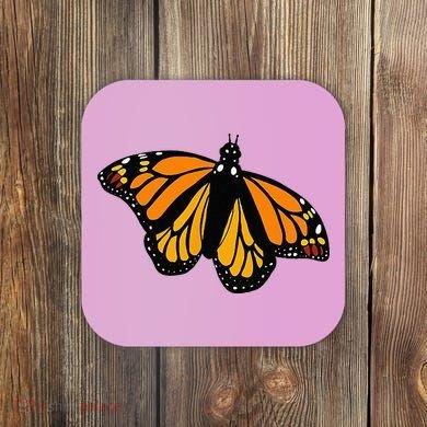Monarch Butterfly Pocket By Milkweed Mavens Nature Coaster