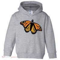 Monarch Butterfly Pocket By Milkweed Mavens Nature Toddler Hoodie thumb 0