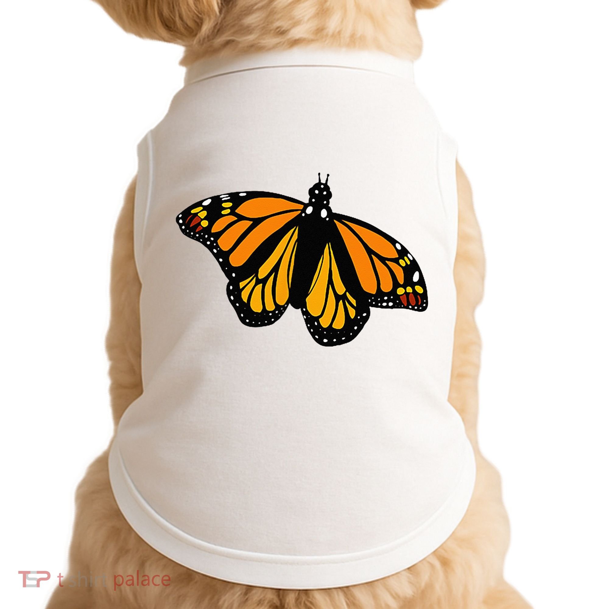 Monarch Butterfly Pocket By Milkweed Mavens Nature Doggie Tank