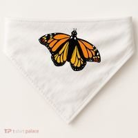 Monarch Butterfly Pocket By Milkweed Mavens Nature USA-Made Doggie Bandana thumb 0