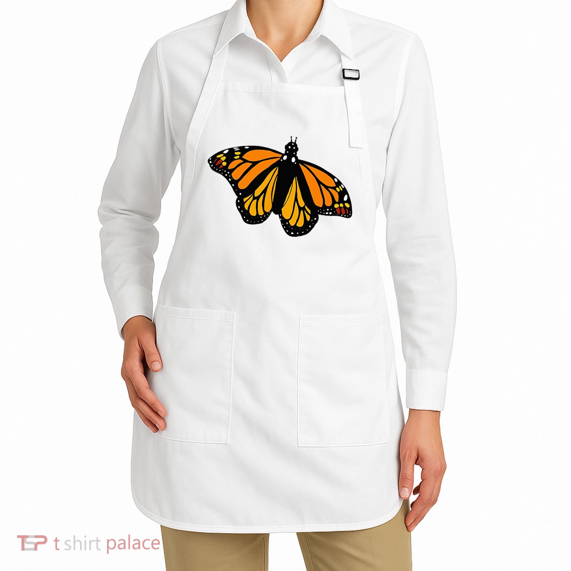 Monarch Butterfly Pocket By Milkweed Mavens Nature Apron