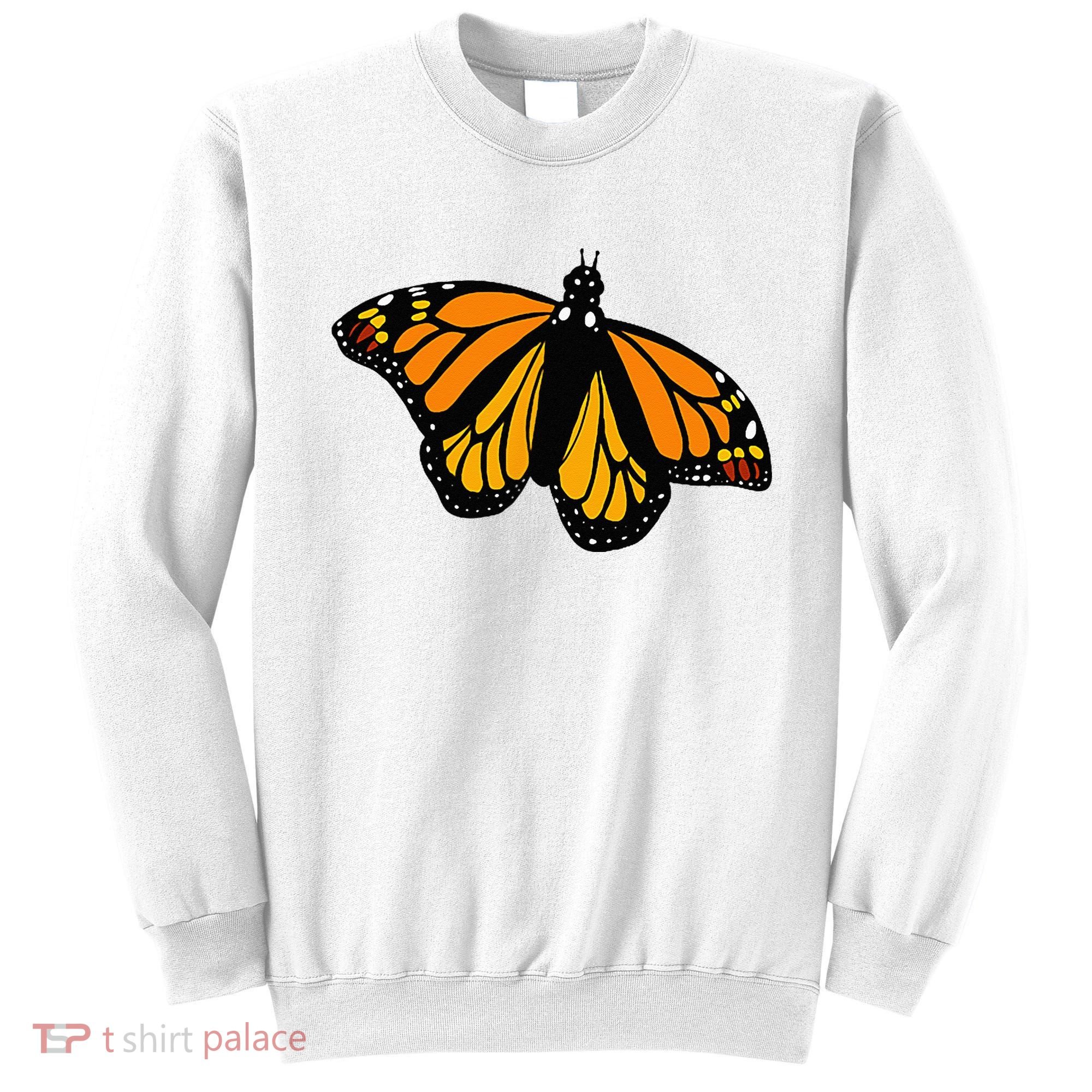 Monarch Butterfly Pocket By Milkweed Mavens Nature Sweatshirt