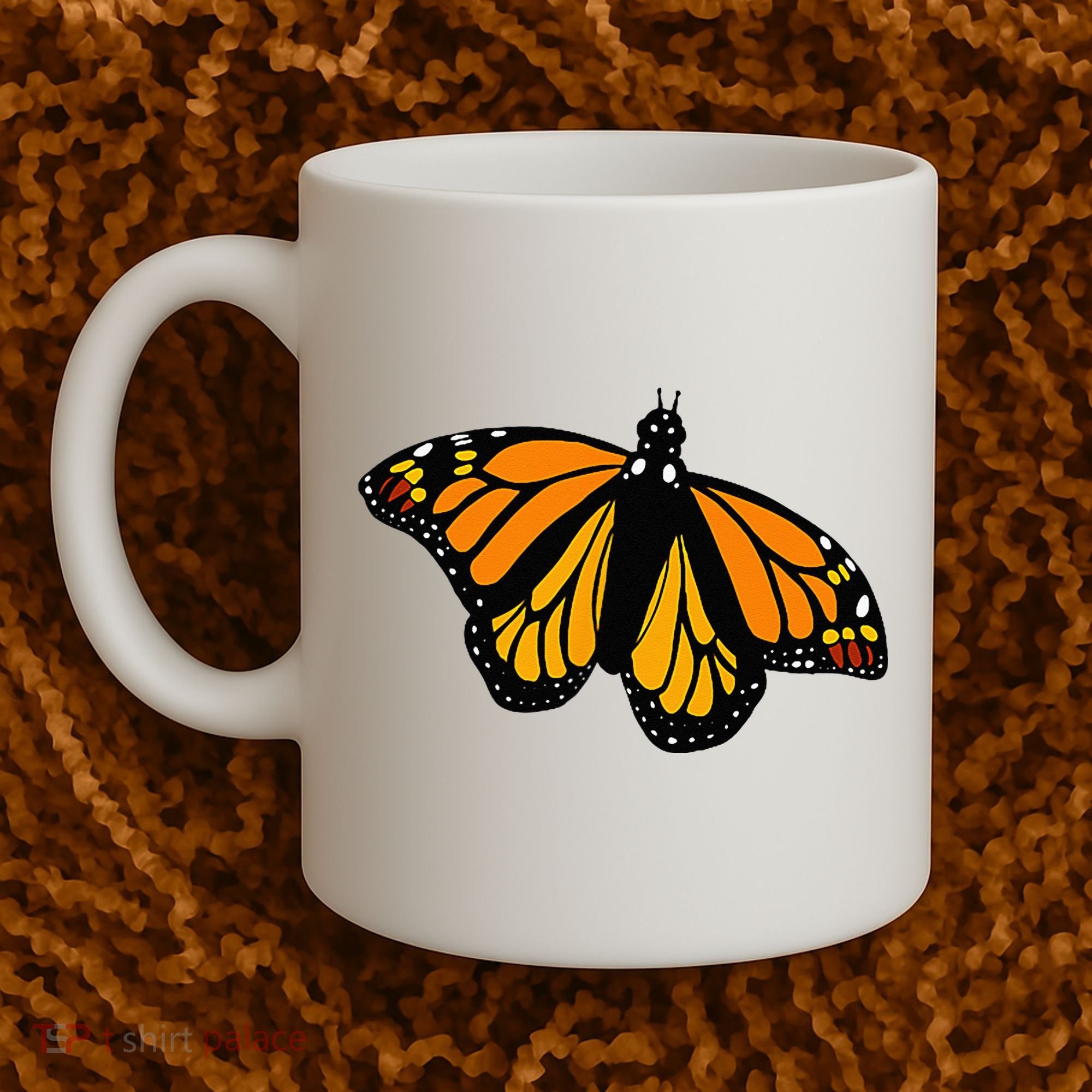 Monarch Butterfly Pocket By Milkweed Mavens Nature Coffee Mug